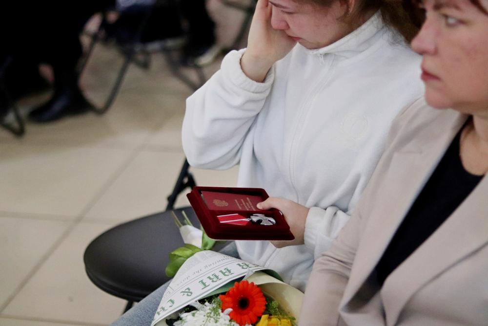 ОРДЕНА МУЖЕСТВА - ПОСМЕРТНО